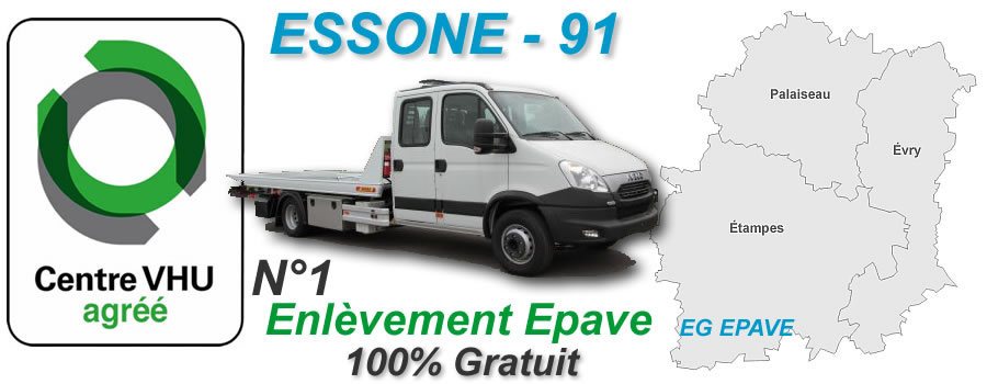 enlevement epave gratuit Wissous (91320)